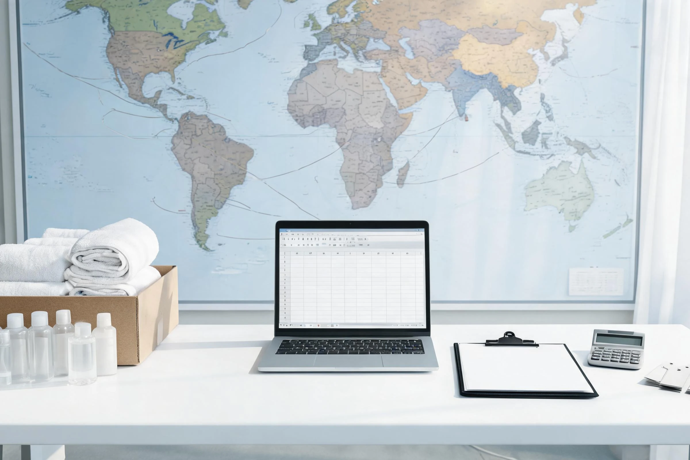 Global B2B hotel supply planning