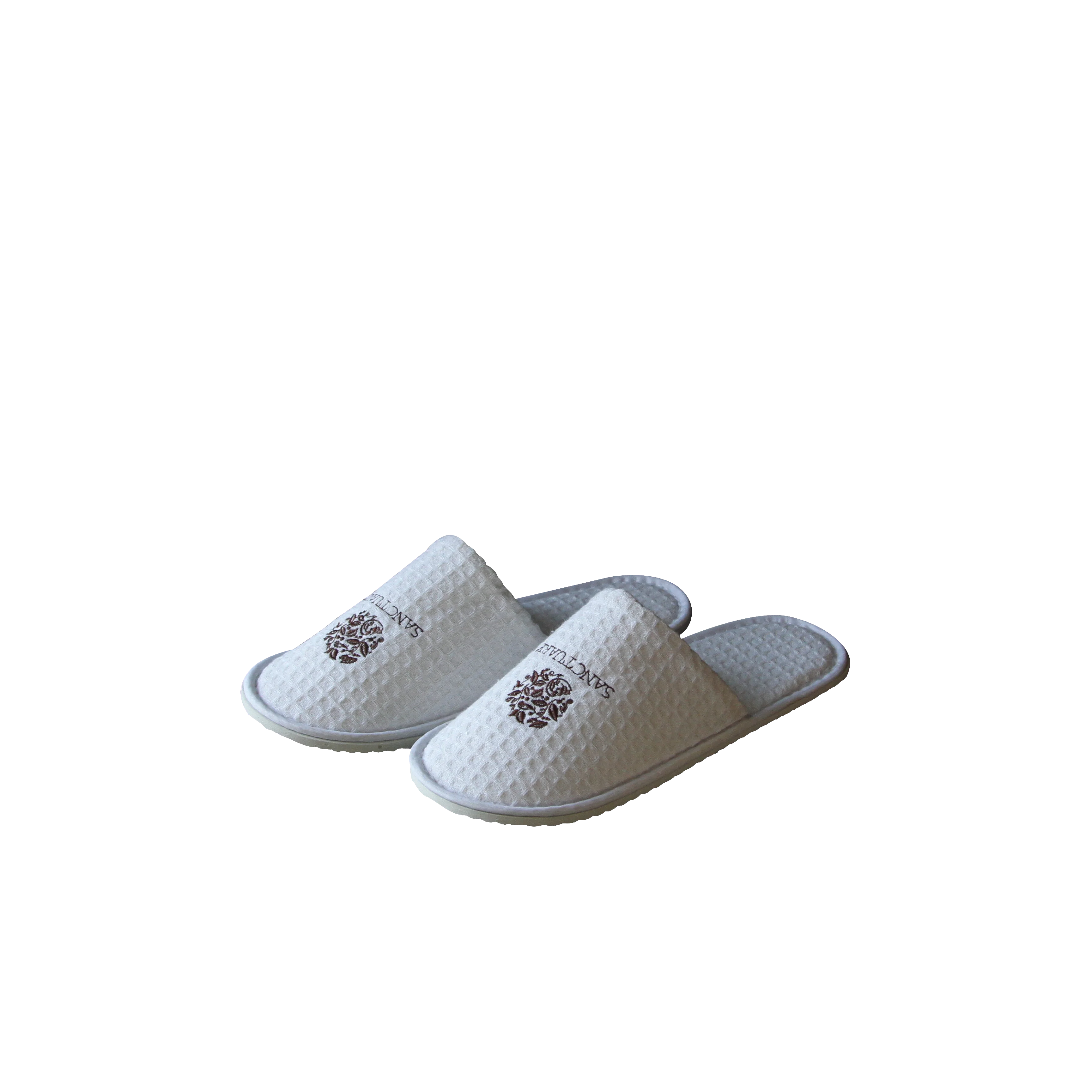 5 Star Supplier Custom Logo Cheap Cotton Bedroom Flip Flop Guest Eva Hotel Disposable Slippers
