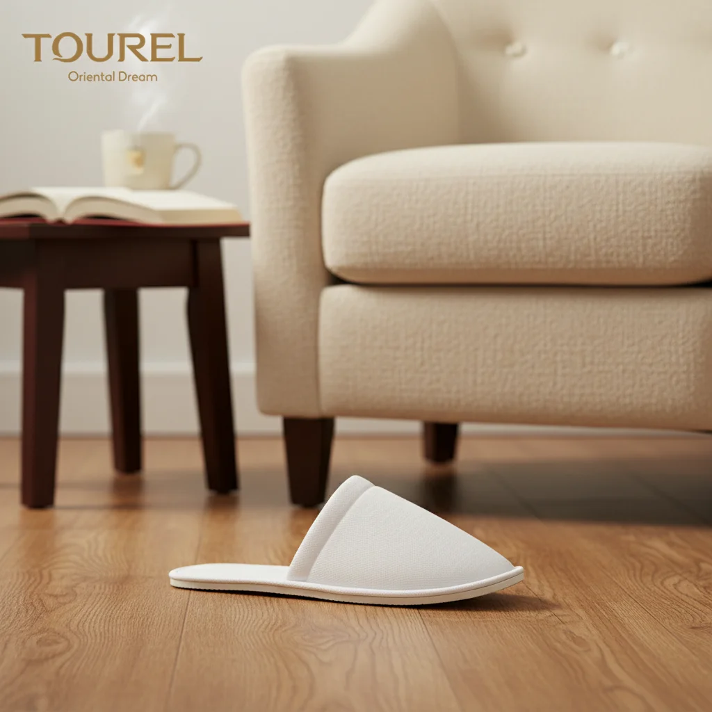 Hot Sales Closed Toe Hotel Terry Towel Disposable Slipper