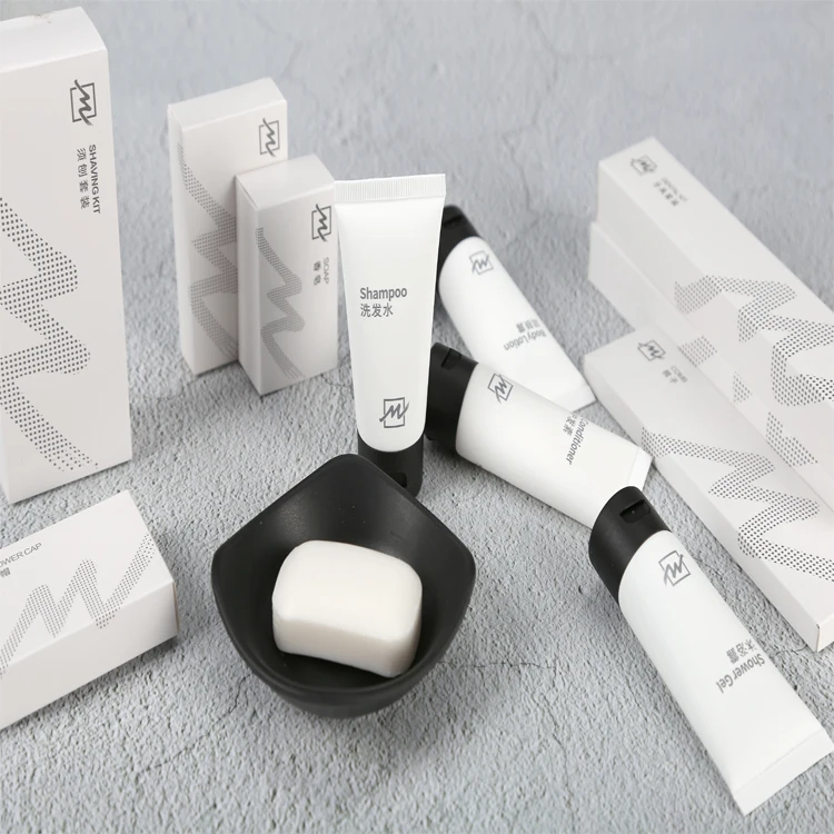 Wholesale Portable Travel Toiletries Disposable Luxury Full Set Shower Gel Shampoo Hotel Soaps And Toiletries Pack