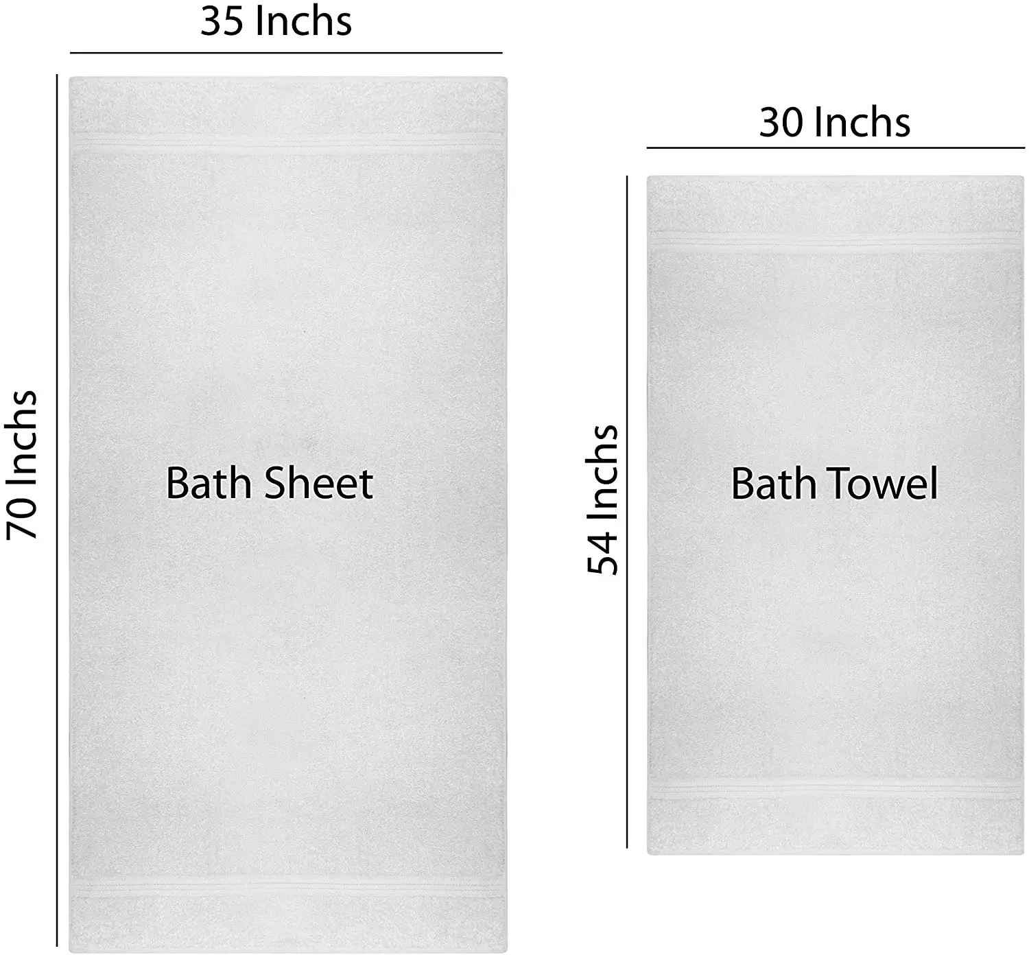 Luxury Brand 5 Star Hotel Collection 100% White Cotton Neutral Bath Towels Quick-dry Disposable & Compressed 8 Piece Set