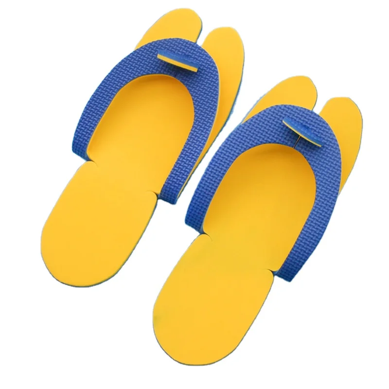 Vente Flash Chaussons EVA Jetables Personnalis&eacute;s avec Logo pour Salon de Manucure et P&eacute;dicure, Articles d&rsquo;Accueil pour H&ocirc;tel