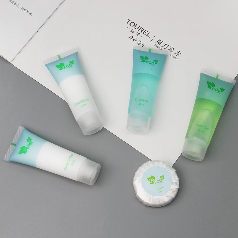 Luxury Hotel Shampoo Supplies Unscented Mini Soap Hotel Shower Gel Shampoo Packaging Pe Soft Tube