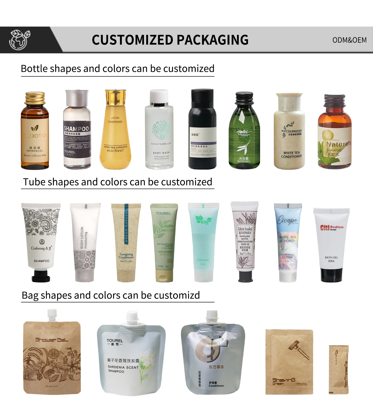 Set de artículos de baño para hotel: jabón, champú, acondicionador, gel de baño, champú para baño de hotel, spa, artículos de tocador para habitaciones de hotel