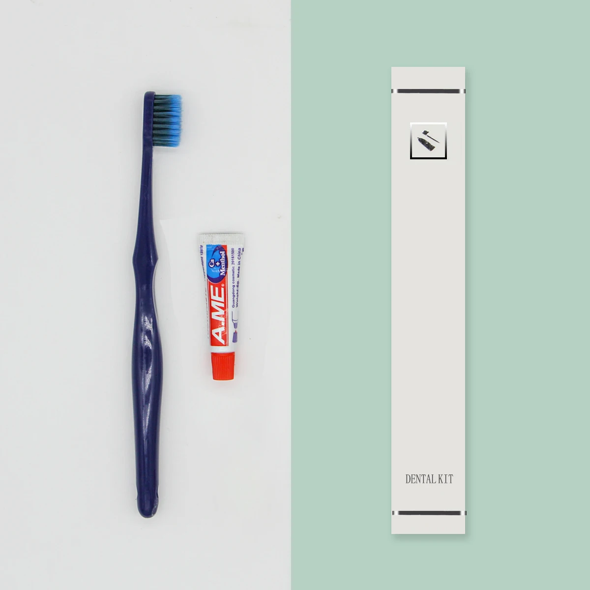 Disposable Dental Kit For Bathroom Supplies Traveling Hotel Toothbrush Toothpaste Restaurant Hotel Supplies Toothpaste Brush