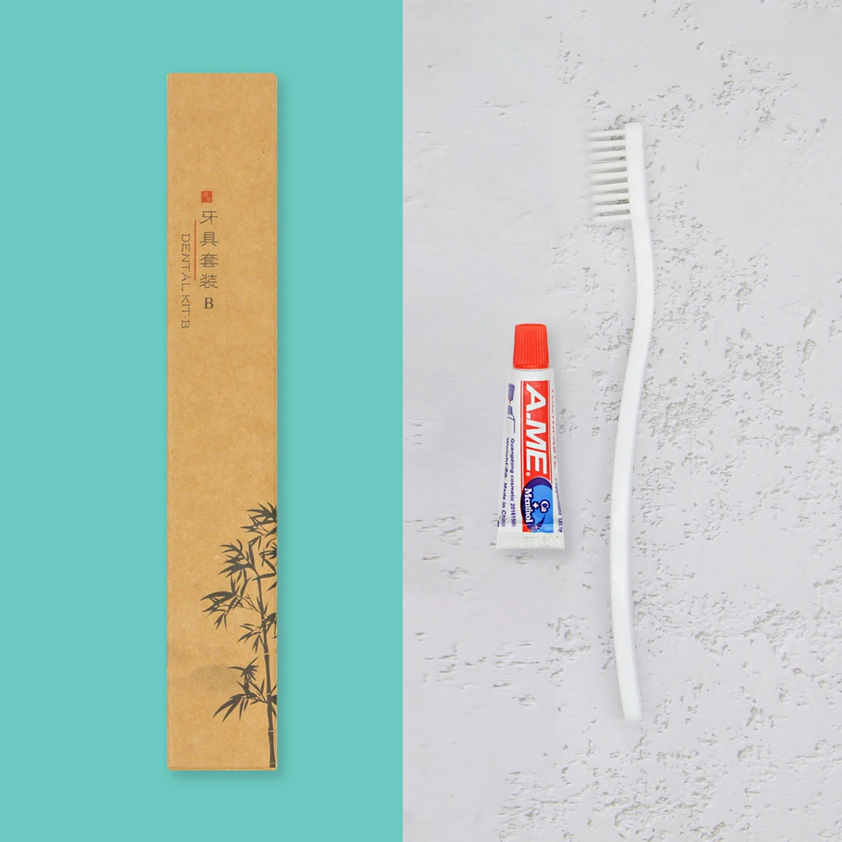 Wholesale Cheap Dental Kit Disposable Hotel Toothbrush And Toothpaste