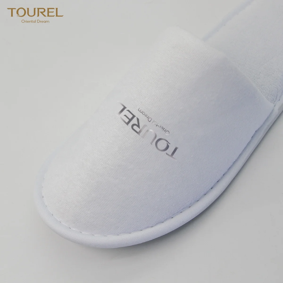 Unisex Luxury Hotel Spa Slippers Comfortable Indoor Travel Factory Production Perfect Amenities For Guests