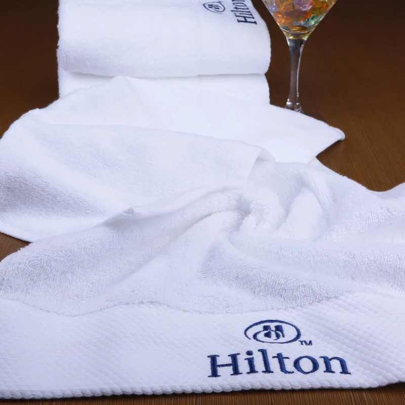 High Quality 550 Gsm Hotel Cotton Bath Towel Thick And Quick-dry Knitted And Compressed Disposable-by Manufacturer