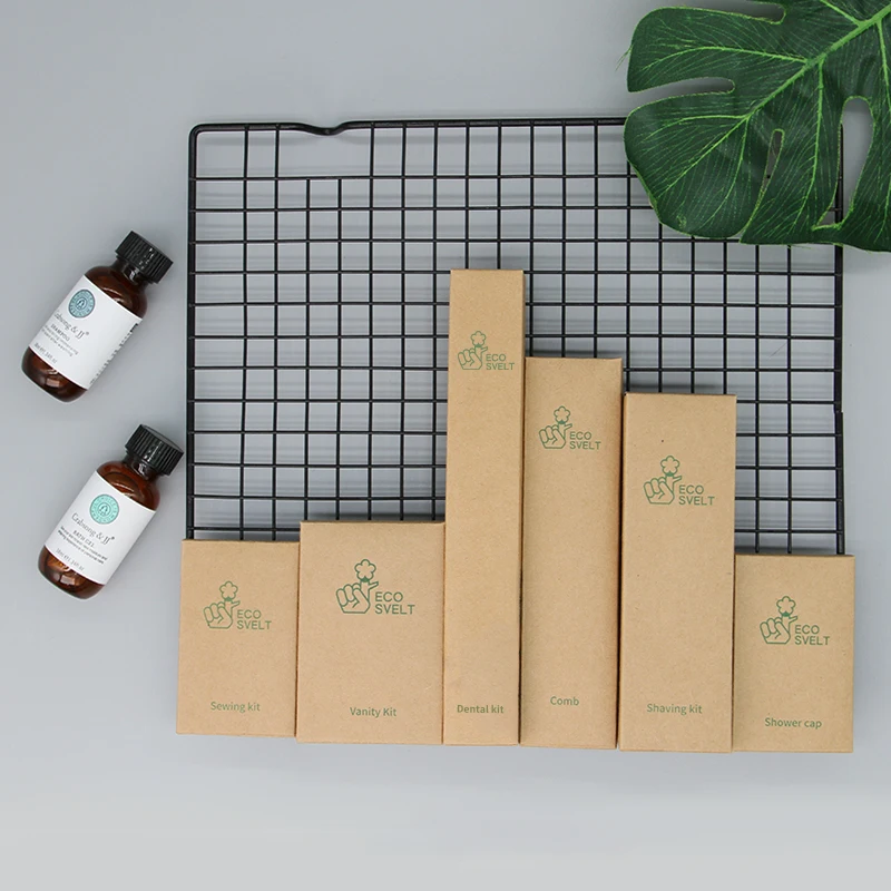 Luxury Bathroom Amenities Custom Hotel Amenities Disposable Portable Eco-friendly Recyclable