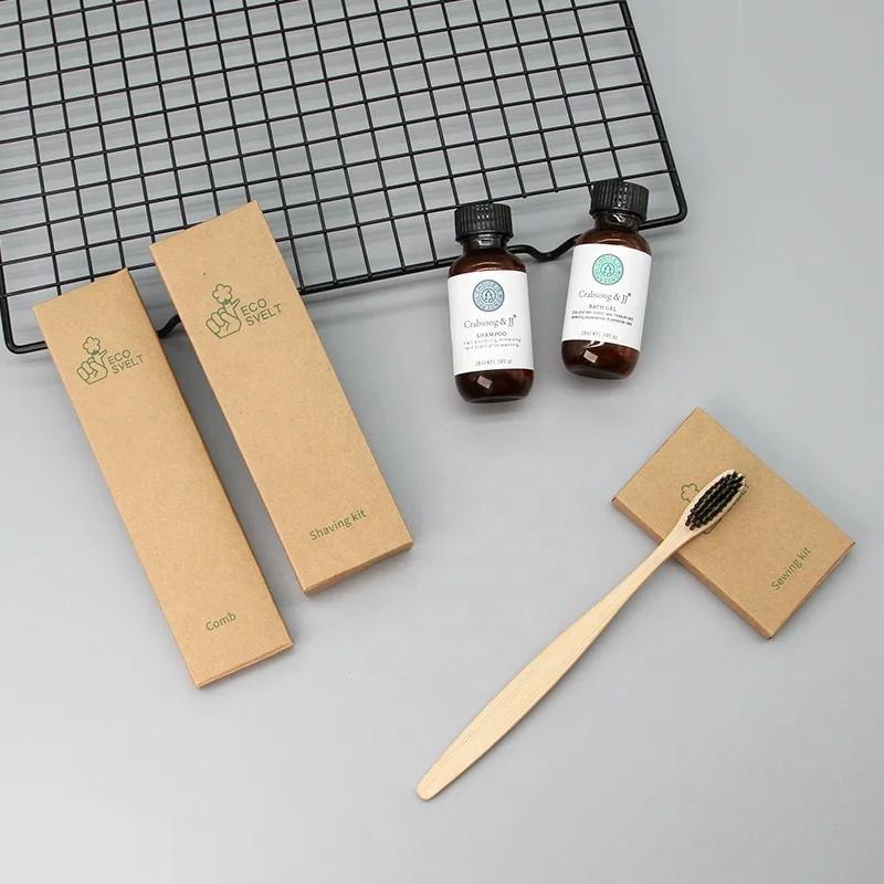 Luxury Bathroom Amenities Custom Hotel Amenities Disposable Portable Eco-friendly Recyclable