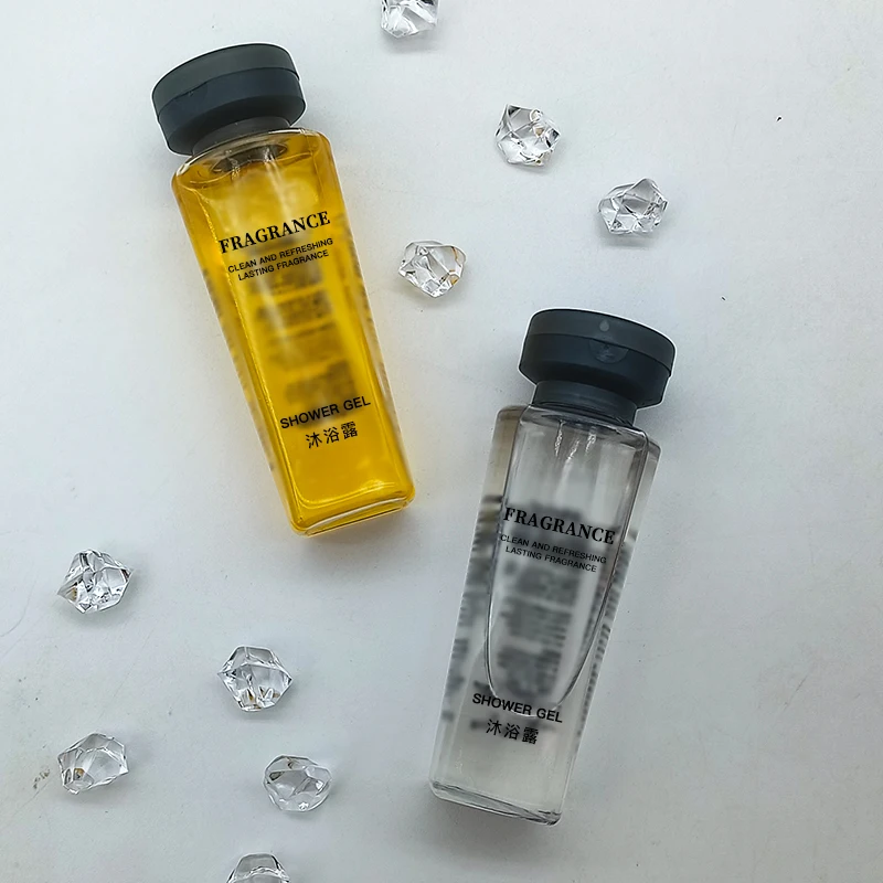 Business Travel Kit Airplane New Style Packages Toiletries Supply Hotel Amenities 30ml Luxury Shampoo Bottles