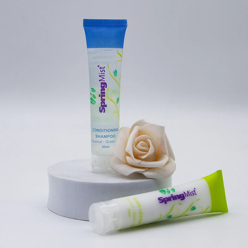 High Quality Hilton Hotel Shampoo And Conditioner Disposable Hotel Toiletries Set