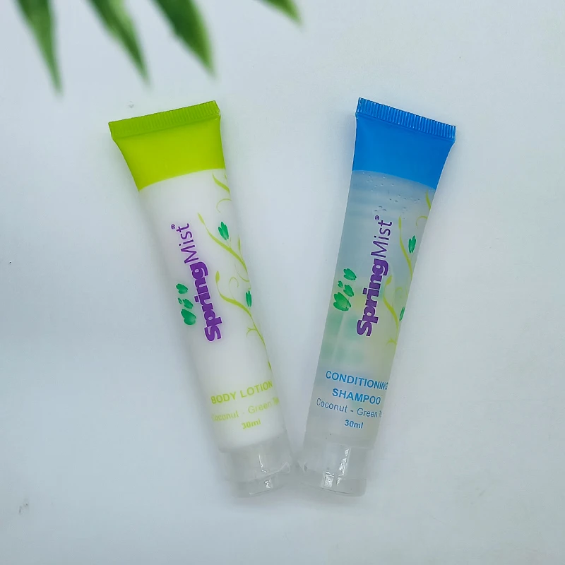 High Quality Hilton Hotel Shampoo And Conditioner Disposable Hotel Toiletries Set