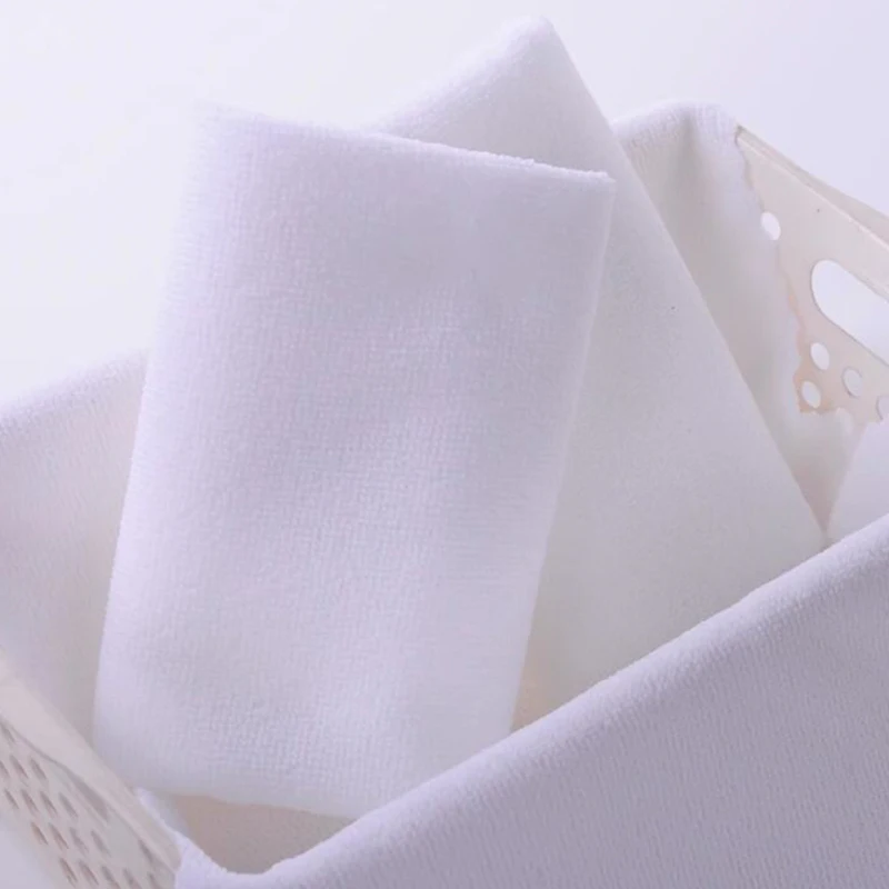 Custom Microfiber Warp Knitted Disposable Hotel Bath Face Salon Manicure Cleaning Compressed Super Absorbent Eco-friendly Plain