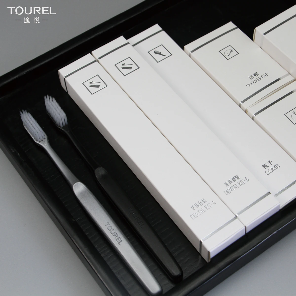 Sustainable Hotel Size Toiletries Packaging Toiletries Sets For Hotels