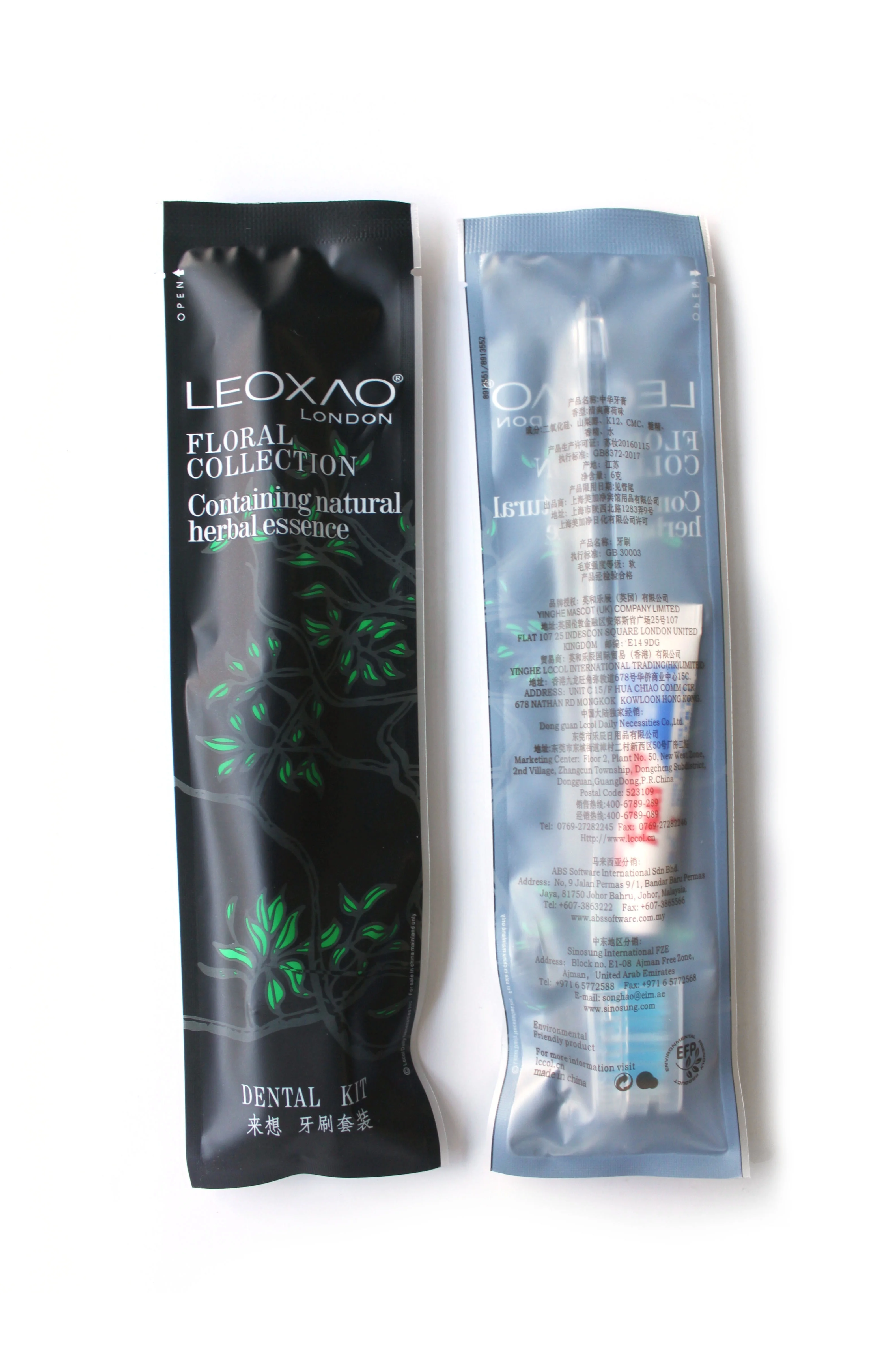 Luxury Custom Package Hotel Supplies Toothbrush Toothpaste Amenity Kit Hotel Disposable Toiletries Amenities Set