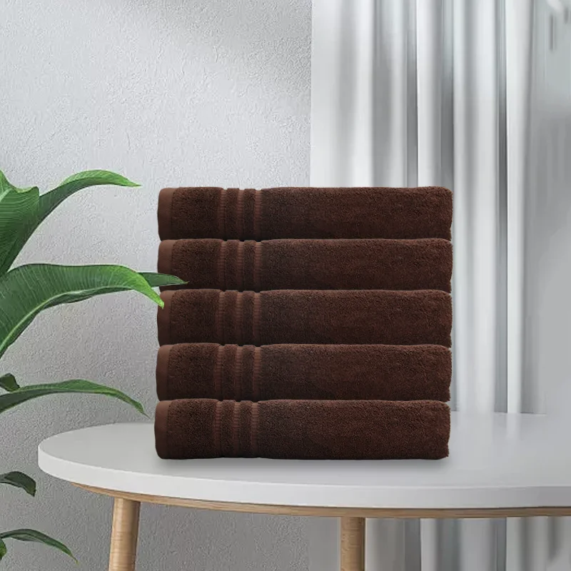 High Quality 500 Gsm 100% Cotton Bath Towel White Terry Knitted For Hotels And Spas