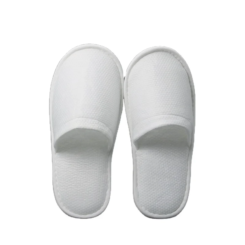 Zapatillas de hotel blancas y ligeras personalizadas al por mayor, amenities de viaje desechables ecol&oacute;gicas, zapatillas port&aacute;tiles para habitaciones de hu&eacute;spedes