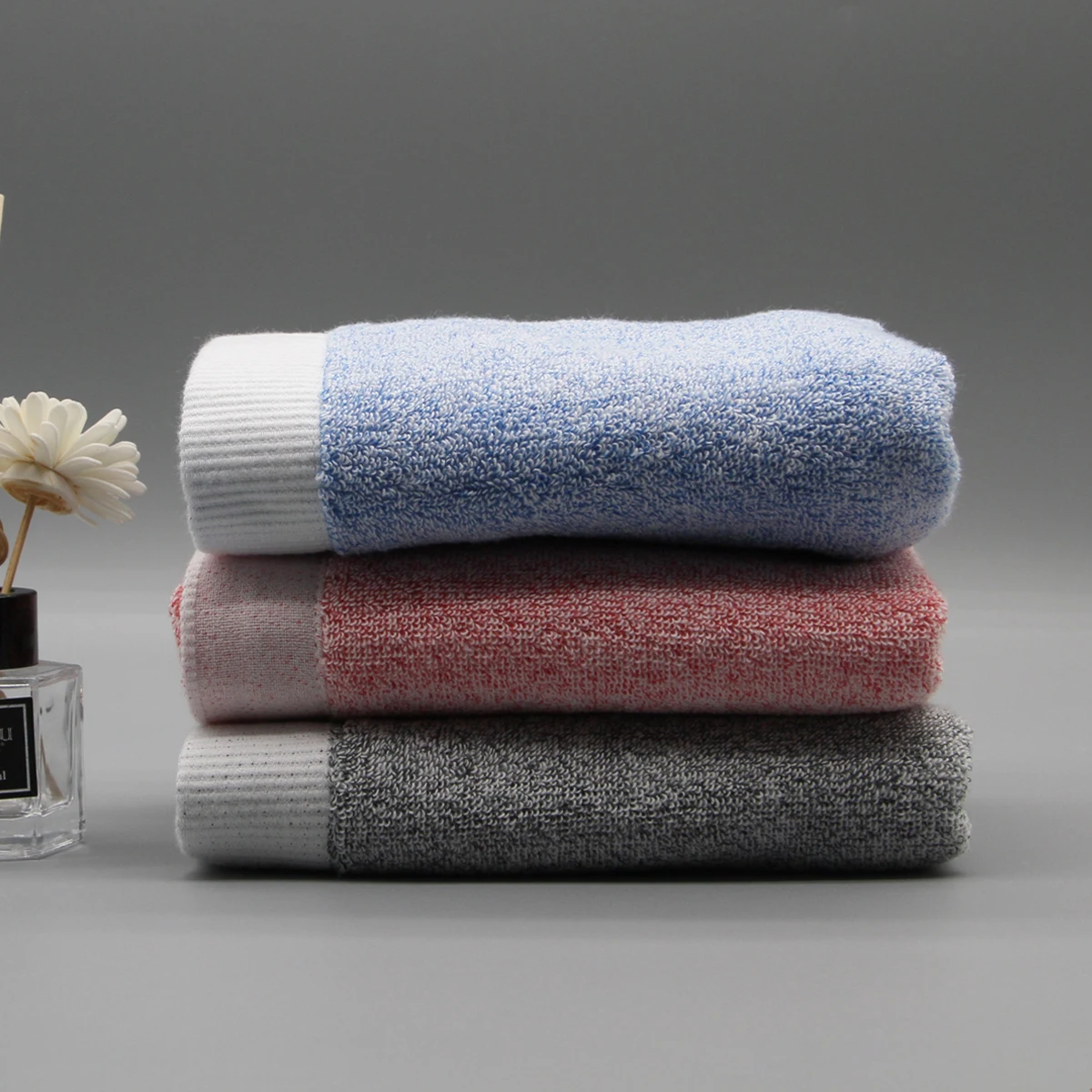 White Yarn Dyed Pool Cheap Plain Polyester/cotton Custom 500gsm Microfiber Hotel Bath Linen Luxury Towel