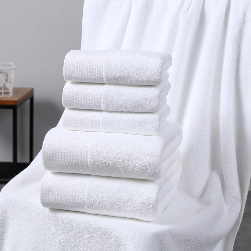Wholesale 100% Egyptian Cotton Bath Towel Set Oversized Beach Towel For Hotel Home Travel Custom Woven Knitted Technique Towel