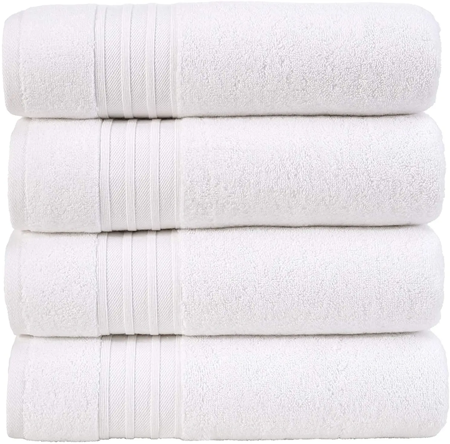 Great Quality Custom Embroidery Logo Hand Towels 100% Cotton Washcloth Bath Towels