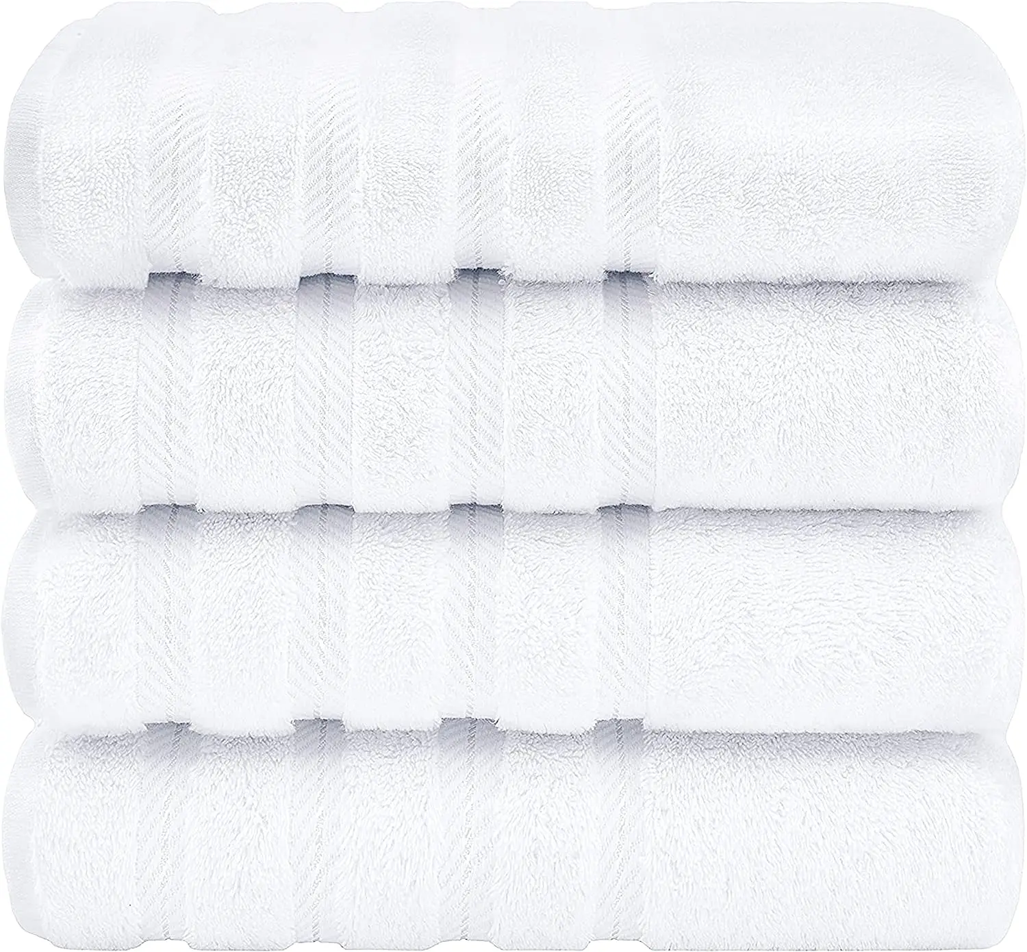 Custom Logo 100% Cotton Linen Set Disposable Quick-dry Face Hand Bath Towels White For 5 Star Hotels