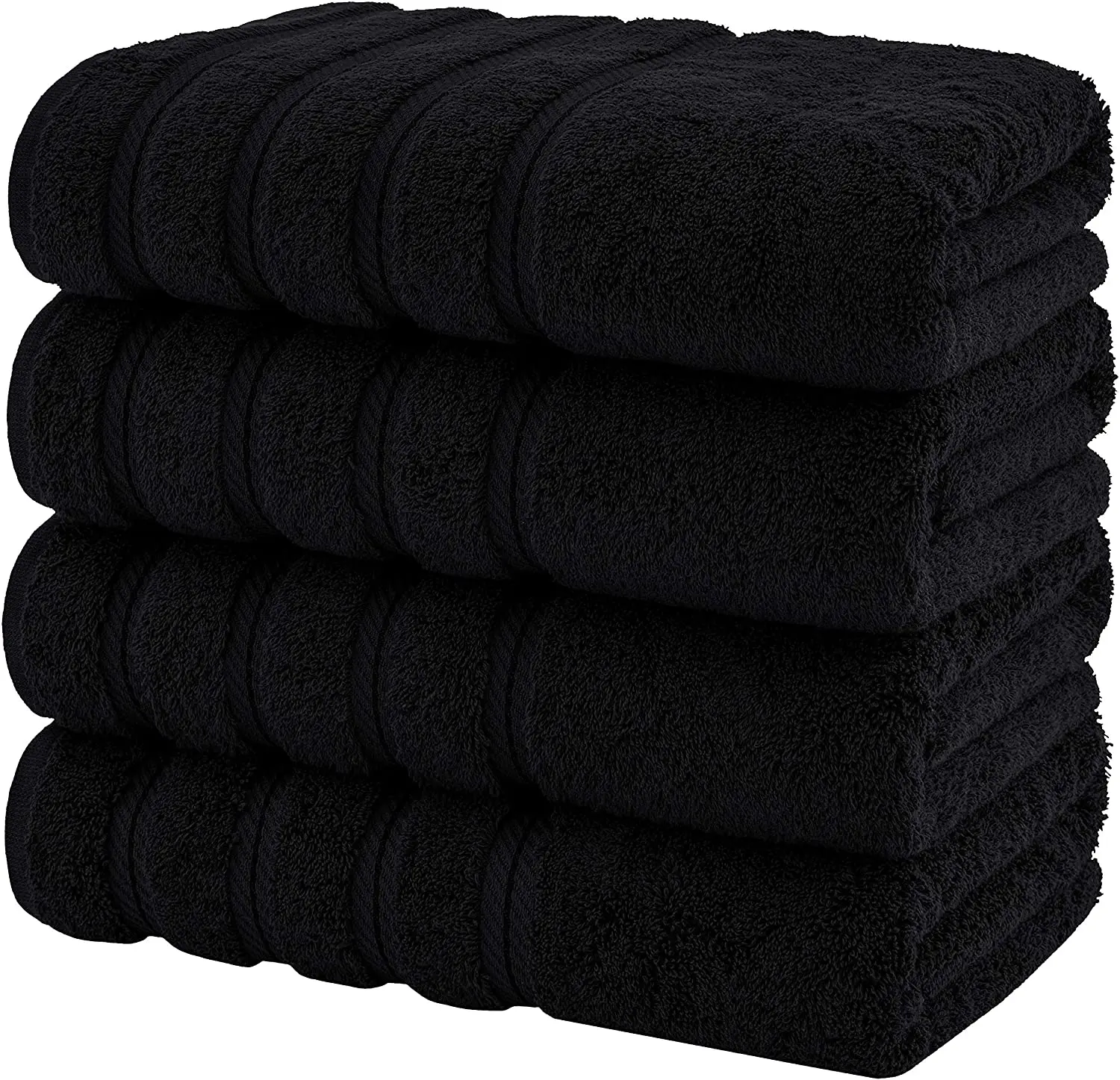Premium 100% Cotton Hotel Towel Set Quick-dry & Disposable Bath Towels White With Custom Brand Logo