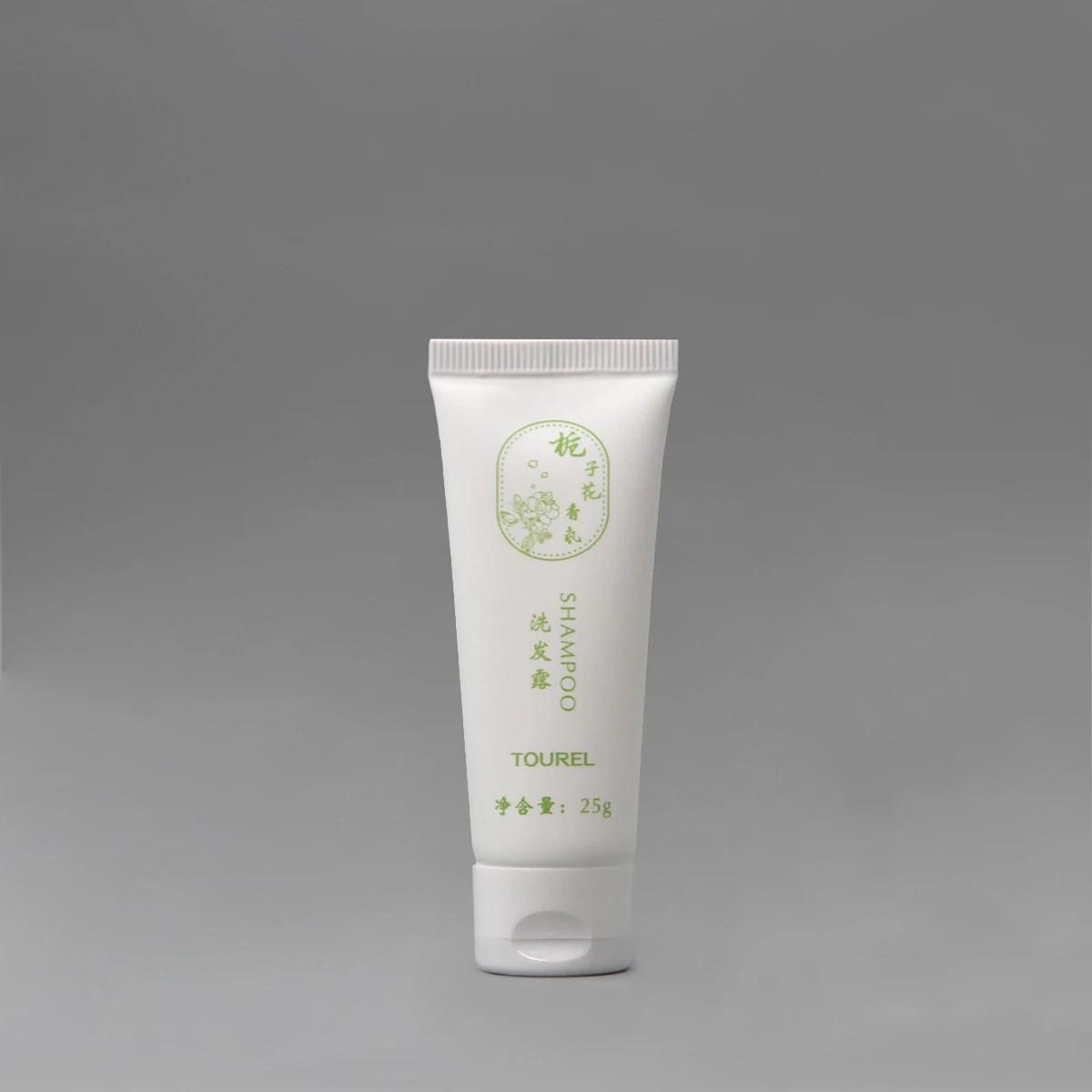 Tourel Sustainable 25g Tube Custom Label Gardenia Scent Fragrance Shampoo Bath Gel Fsc Certified Hotel Bathroom Amenity Set