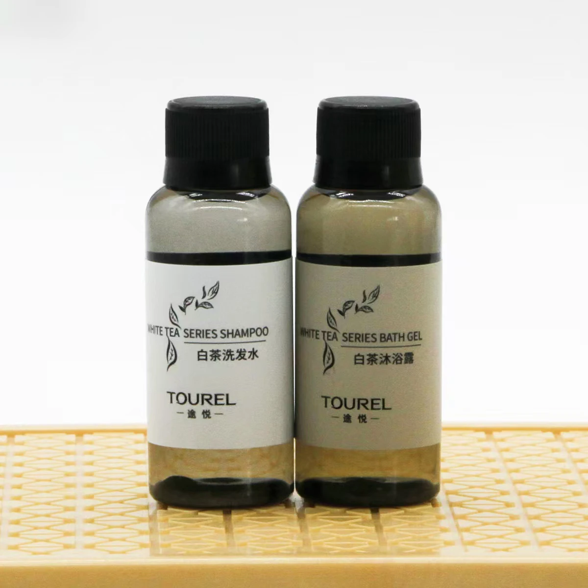 G型瓶酒店用品样品 OEM定制牛皮纸包装 酒店使用