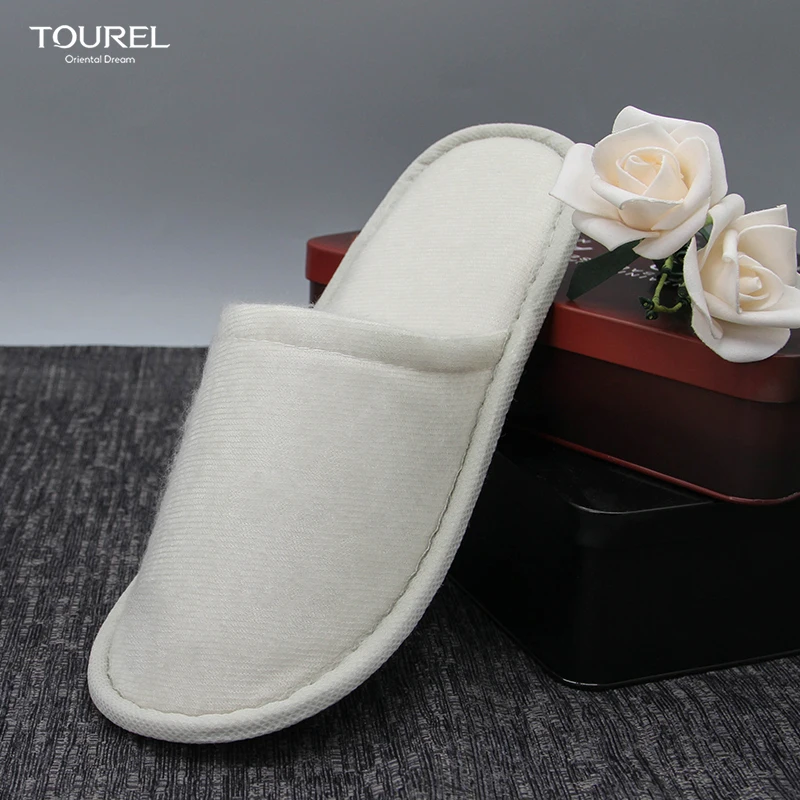 Wholesale Hotel Spa Slippers Nap Cloth Indoor And Outdoor Premium Amenities