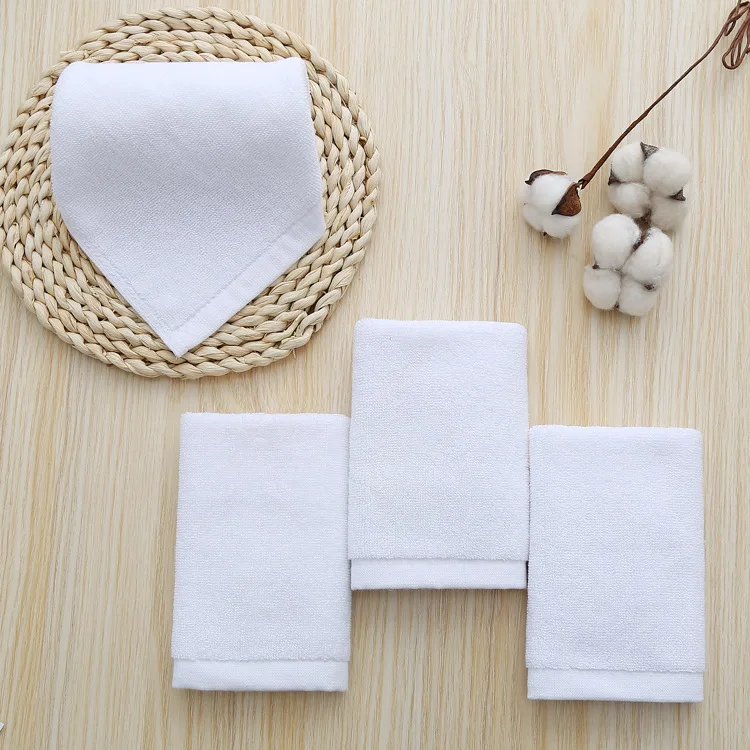 Hotel Terry Towel Manufacturer Offers Quick-dry Disposable Compressed Knitted Toiletries Towels Cheap White For Hotels