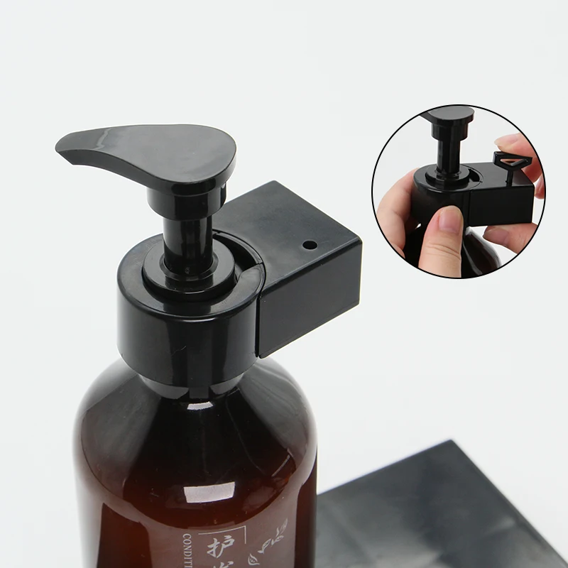 Hot Sales Hotel Wall Mounted Shampoo And Conditioner Dispenser Holder Shampoo Dispenser Brackets For Bathroom