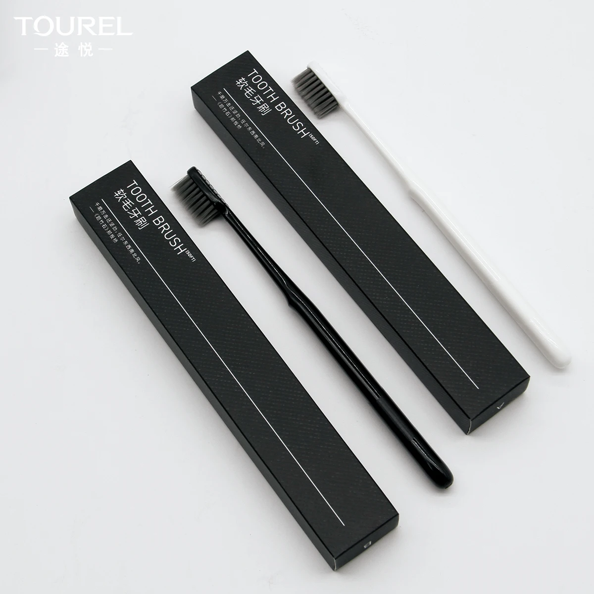 Cheap Price Nylon Bristle Hotel Disposable Toothbrush One Time Use Hard Bristle Plastic Dental Kit