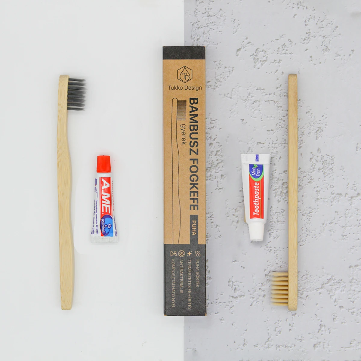 Cheap Price Nylon Bristle Hotel Disposable Toothbrush One Time Use Hard Bristle Plastic Dental Kit