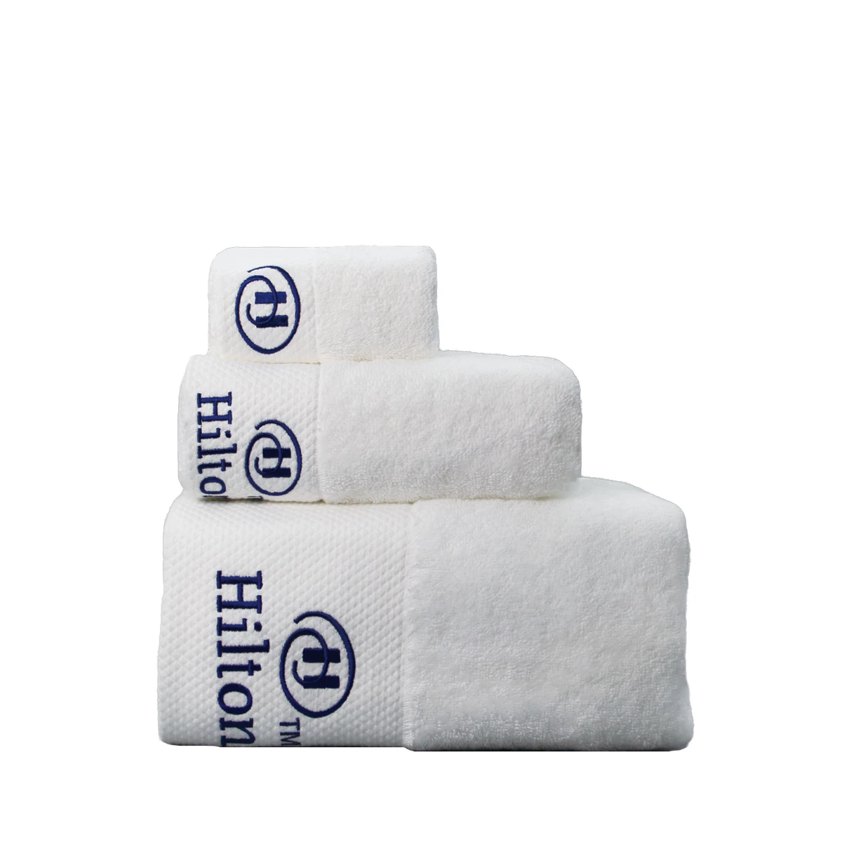 Juegos de Toallas de Baño de Algodón Suave Altamente Absorbentes, Toallas de Baño Personalizadas con Bordado para Hoteles