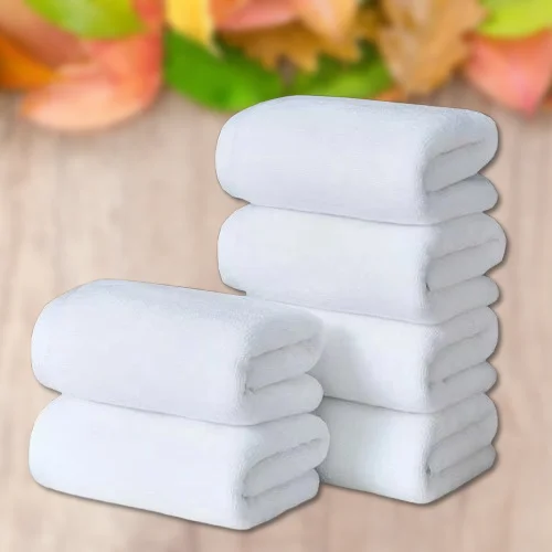 100% Cotton Terry Bath Sheet Quick-dry And Strongly Absorbing Customizable Color Hotel Towel Set Disposable And Compressed
