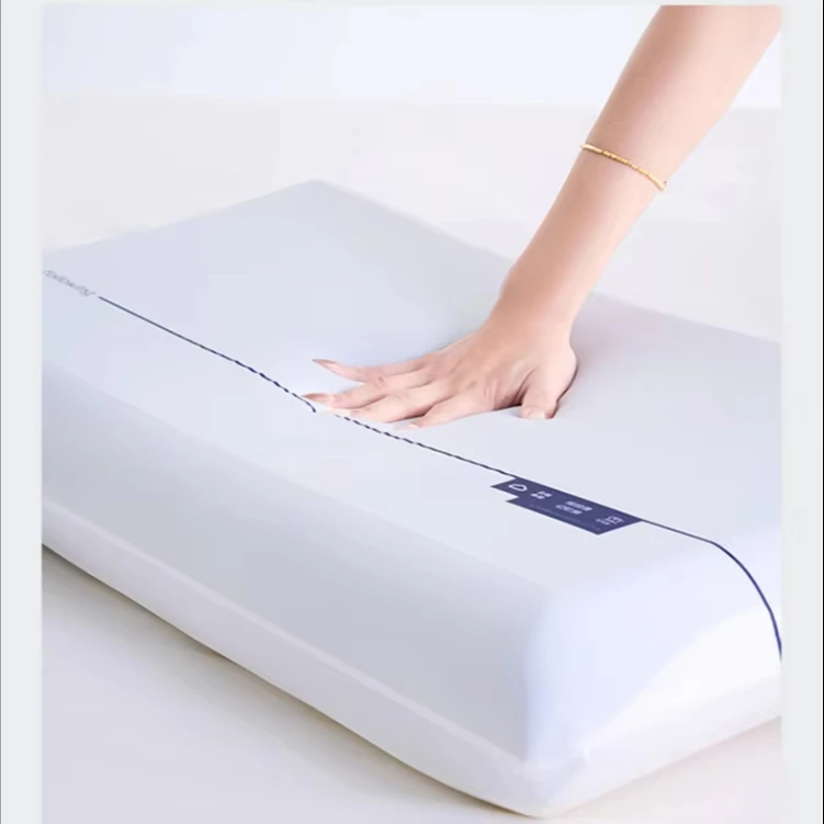 Modern Ergonomic Wave Orthopedic Bed Cervic Pillow Removable Cover Soft Memory Foam Solid 5-star Hotel For Comfortable Sleeping