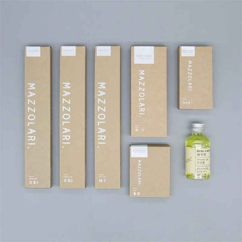 Hotel Toiletries Amenities Bulk Hotel Room Bathroom Set Dental Kits For Hotel