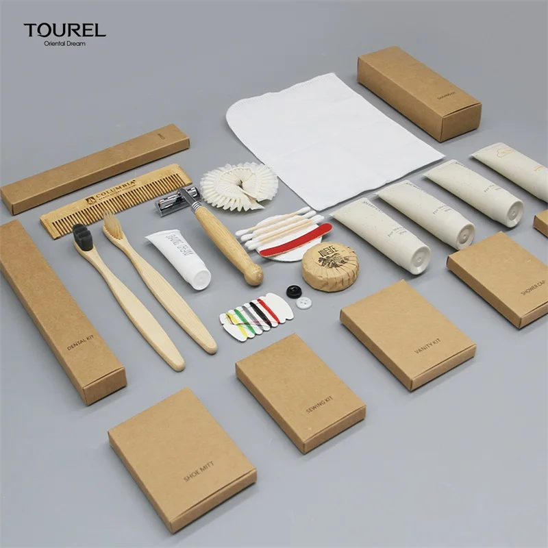 Eco Friendly Hotel Amenities Shampoo And Shower Gel Bamboo Hotel Amenities