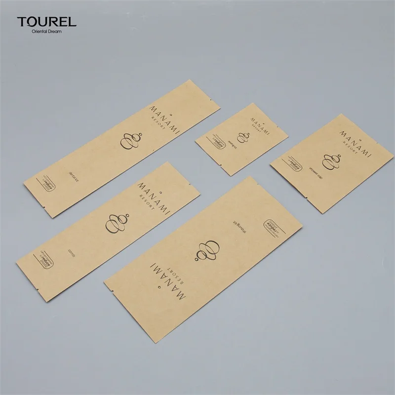 Biodegradable Packing Bag Wheat Straw Tube Bamboo Basic Cleaning Hotel Amenity Set Eco Friendly Guest Bathroom Hotel Toiletries