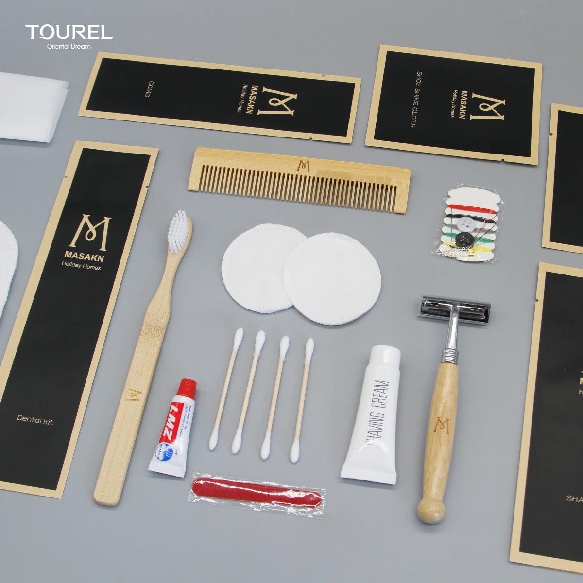 Art&iacute;culos de Amenidades de Lujo Port&aacute;tiles y Reciclables para Hoteles Suministros Desechables de Ba&ntilde;o y Tocador Productos Secos