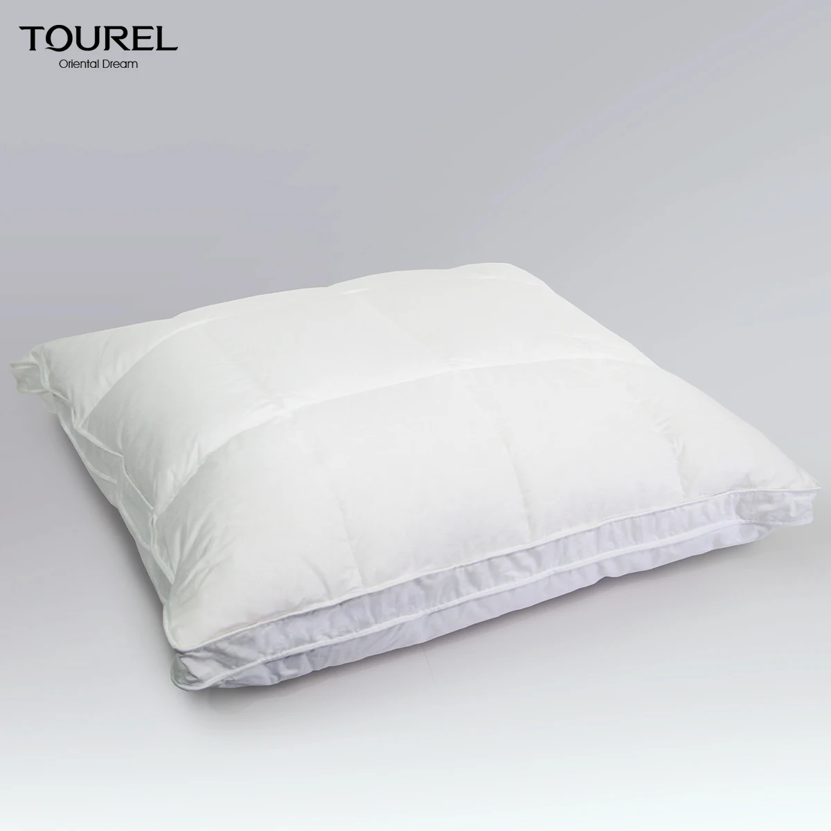 Customized Logo Modern Neck Support 5-star Hotel Comfortable Height Adjustable Detachable Pillow Core With 100% Cotton Cover
