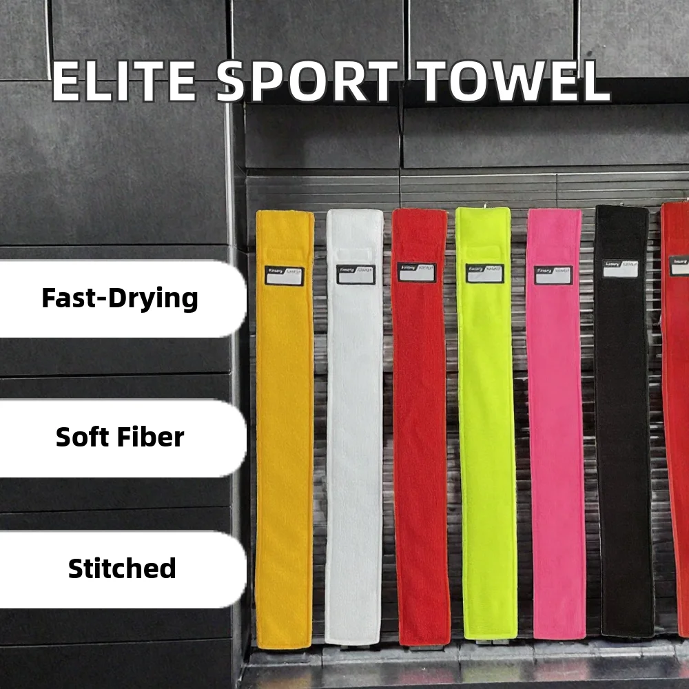 For Kinsery Custom Logo Microfiber Elite Sport Towel Embroidered American Football Towel With Tag
