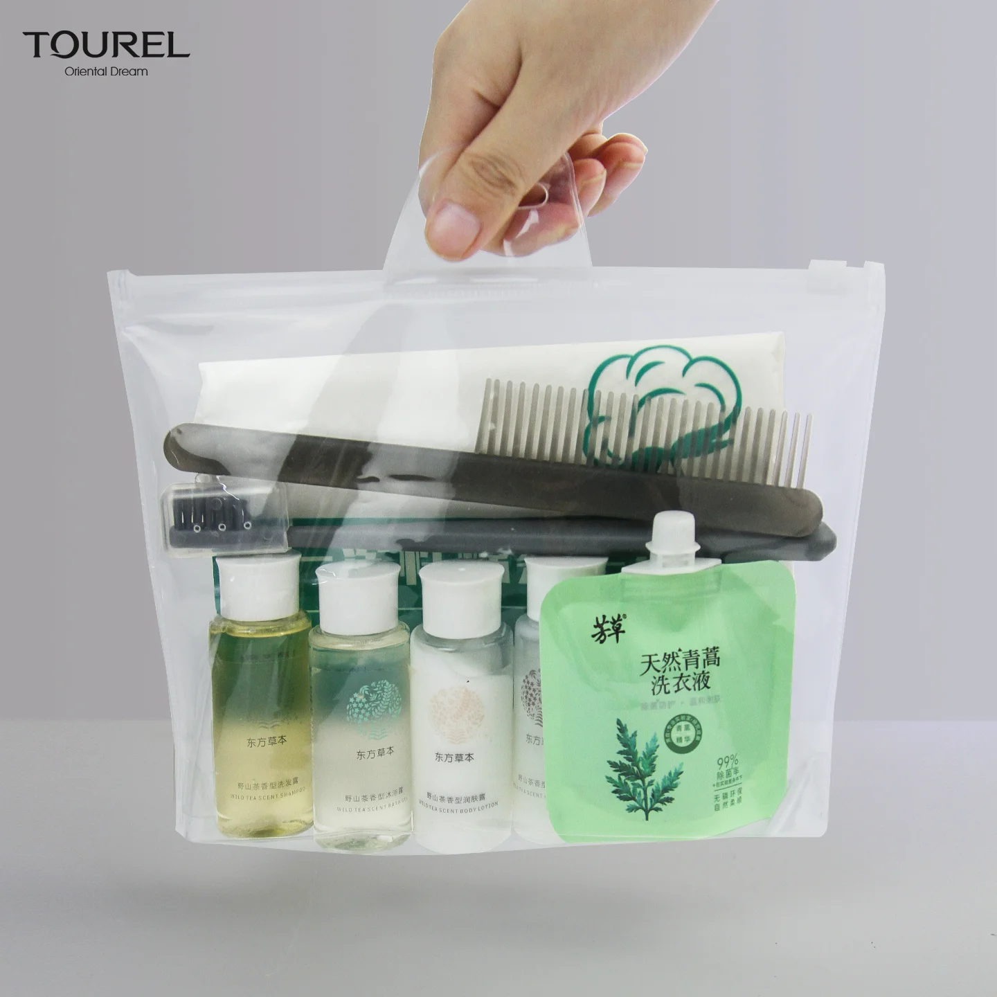 Wholesale Custom Disposable Airline Personal Care Amenity Bag Oem Premium Toiletry Kit