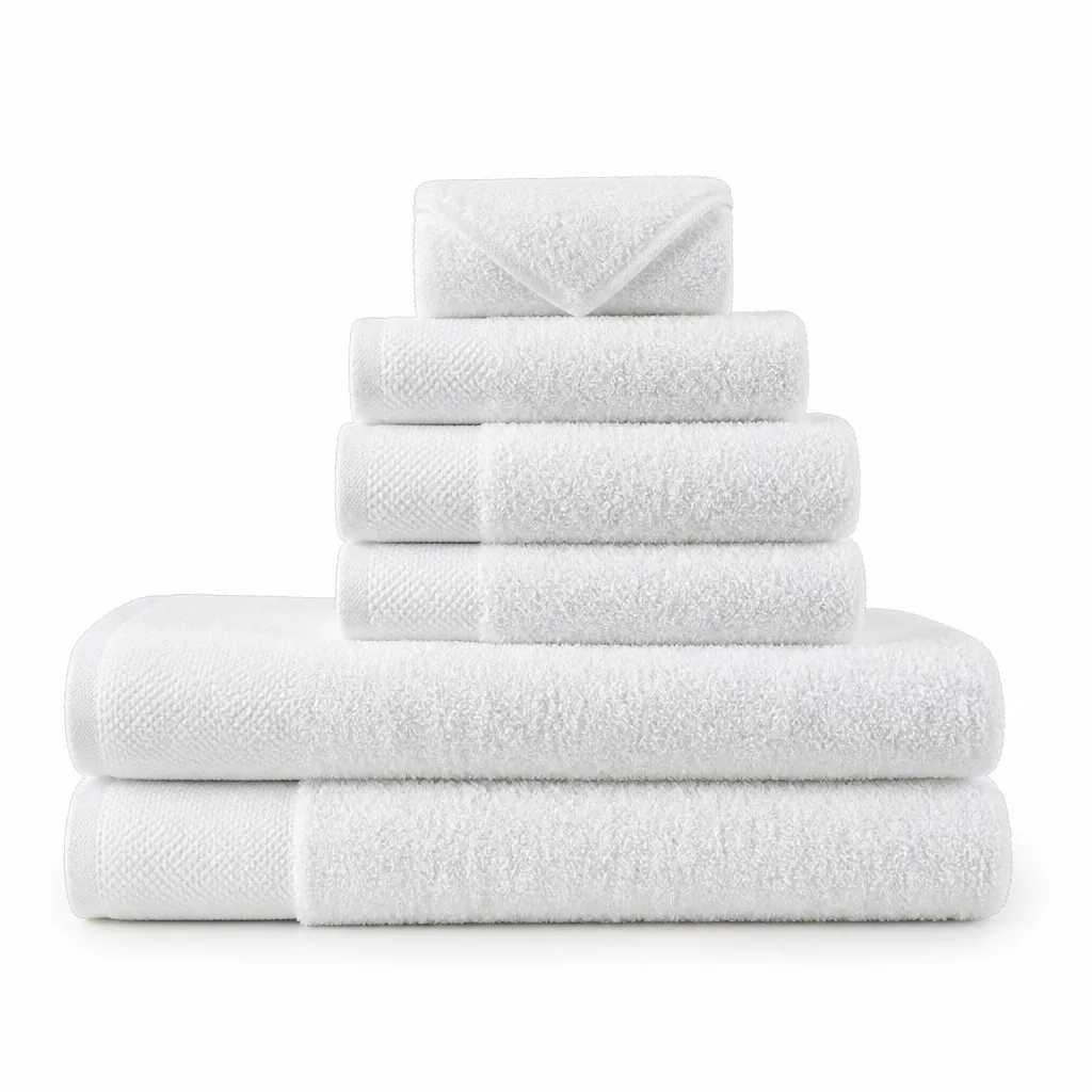 5 Star Hotel Towels White Custom Logo Quick-dry Absorbent Compressed 100% Cotton Linen Bathroom Face Hand Bath Towel Set