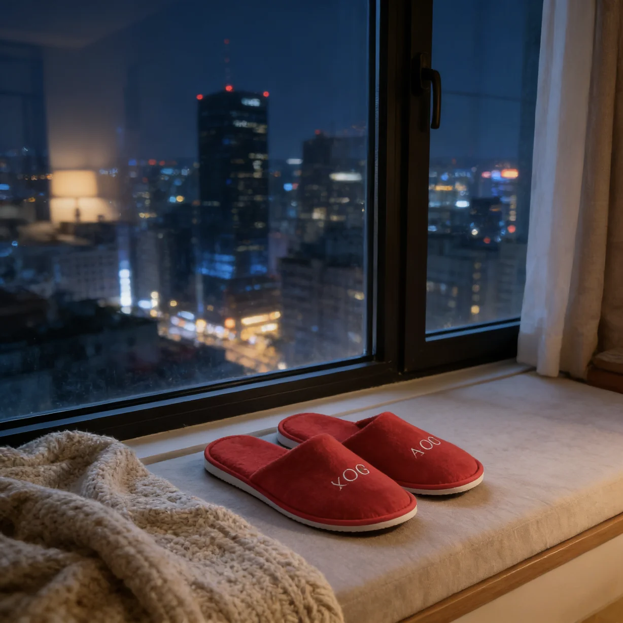 Wholesale Sleeper Personalized Logo Cotton Velour Hotel Slippers For Boutique Hotel And B&b Guest