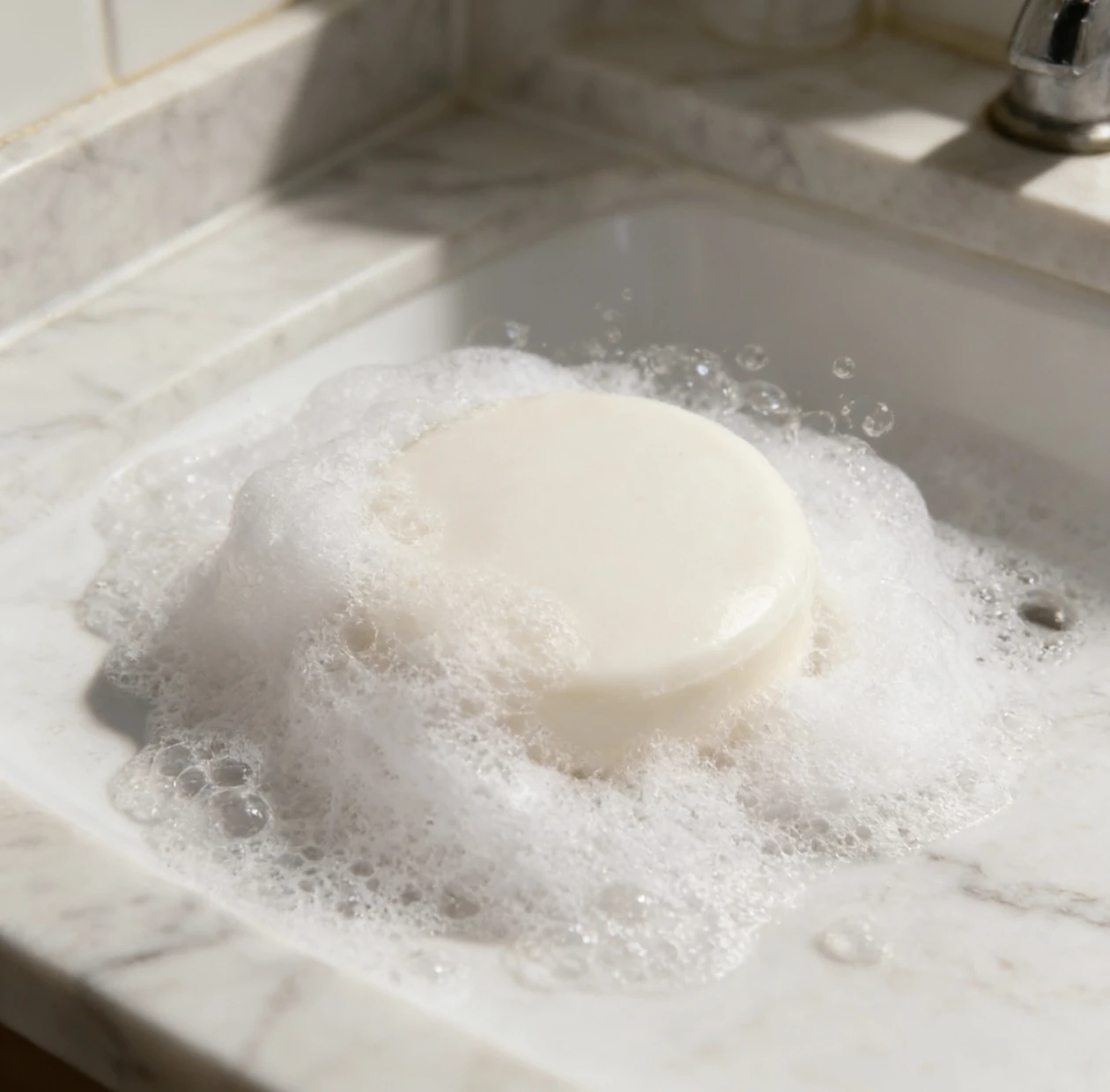 Suministros Tourel Jabón Redondo Pequeño para Hotel a Precio Económico con Envolturas Personales, Sin Fragancia, Ecológico y Certificado, Jabón Mini para Hotel