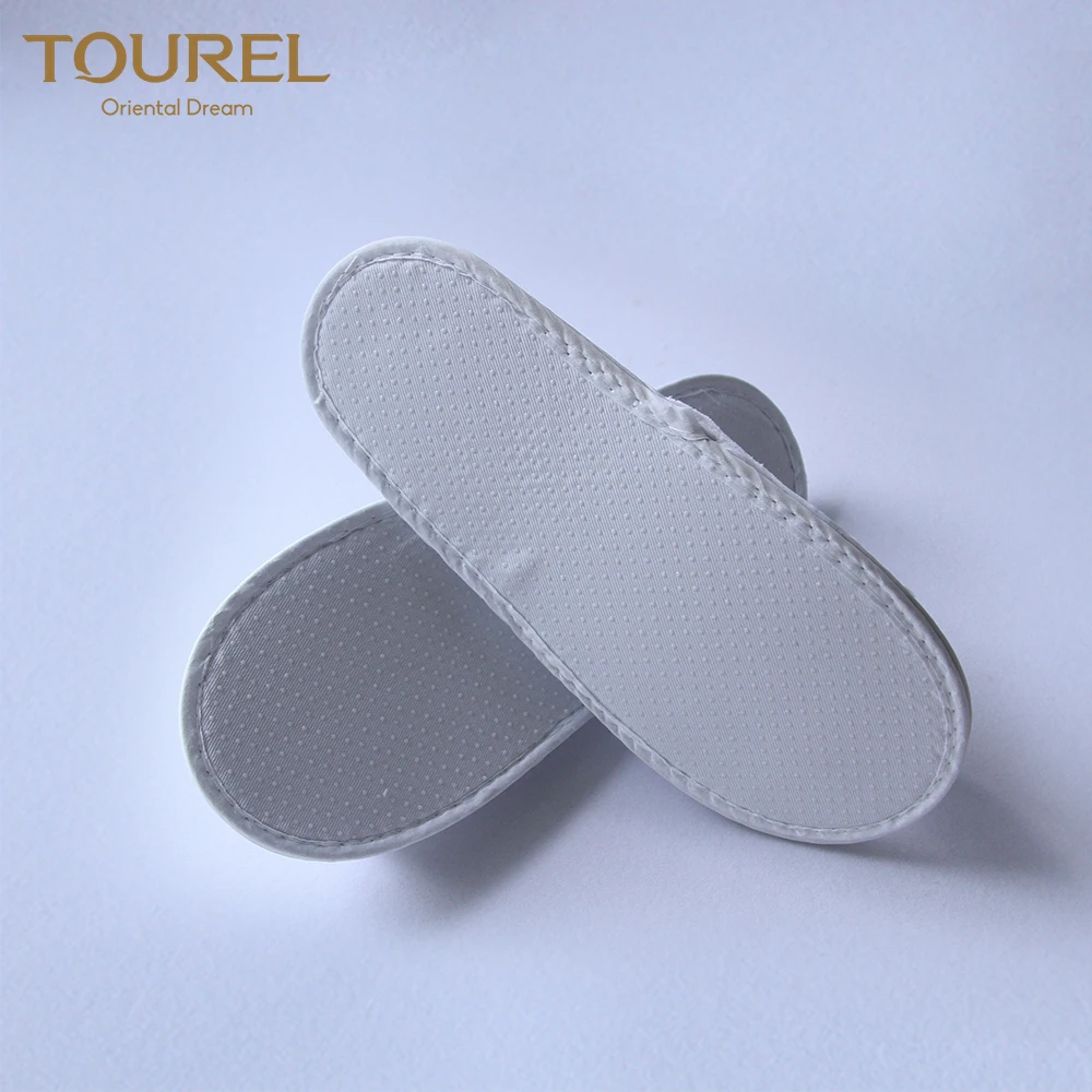 Yangzhou High Quality Children Unisex Soft Hotel Disposable Coral Fleece Customized Color & Logo Guest Slippers