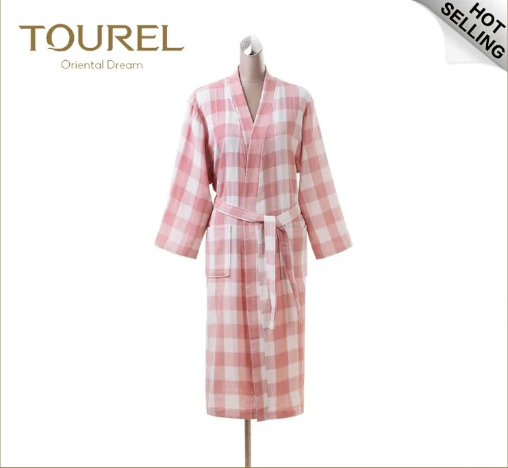 Wholesale 100% Cotton Coral Fleece Eco-friendly Portable Luxury Unisex Bath Robe