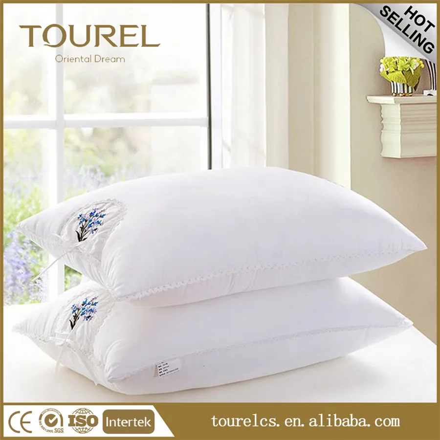 Cheap Price Polyester Fabric Pillow Case Bed Pillow Supplier
